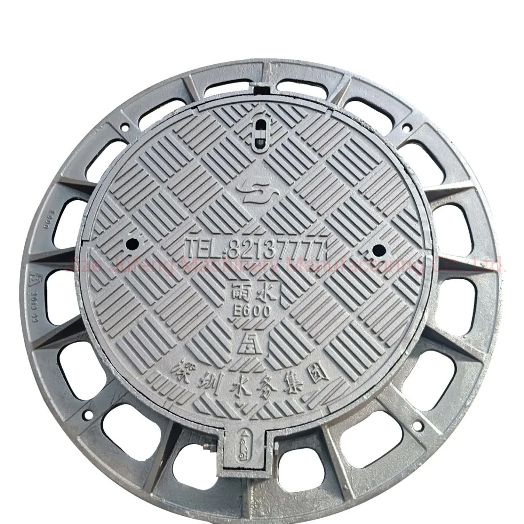 Round Manhole Covers with Frame Ductile Iron/ Gray Iron Materials