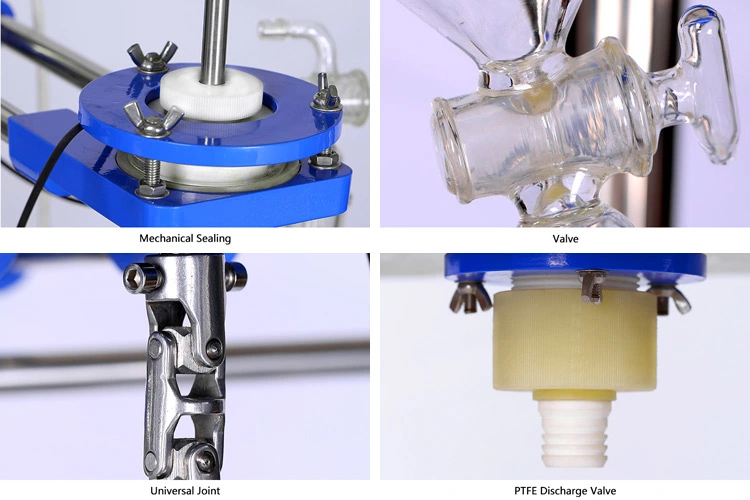 20L Single-Layer Glass Continuous Stirred Tank Reactor