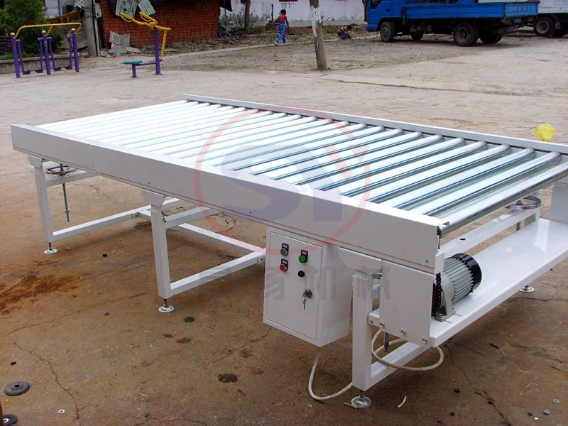 Gravity Unloading Non-Power Chain Roller Conveyor Line for Logistic Industry