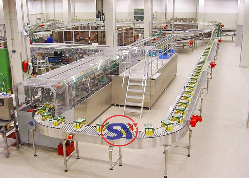 Conveyor Idler Chain Roller Conveyor for Logistic Warehousing System