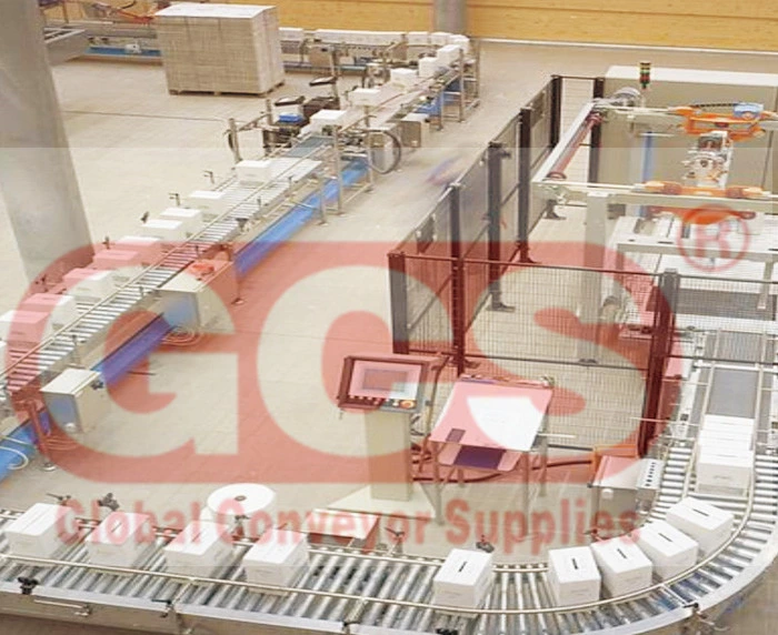 Logistical Gravity Roller Conveyor Light Duty Roller Conveyor Line