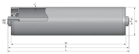 Gravity Steel Conveyor Roller for Roller Conveyor