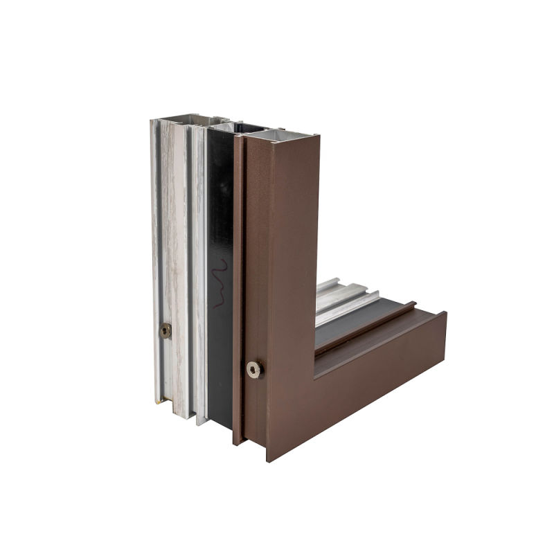 Smooth and Smooth Aluminum Sliding Door