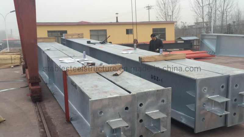 ISO Stardard Prefabricated Warehouse Building Metal Light Steel Structure for Warehouse and Workshop