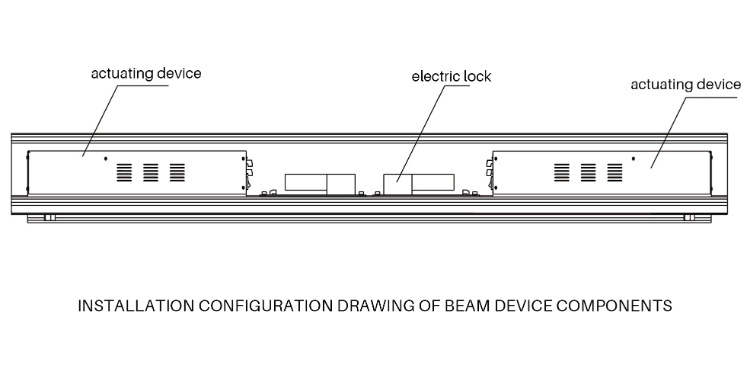 Deper Brand Automatic Folding Door System for Glass Door From China