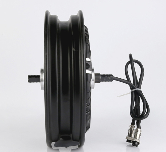 60V BLDC Electric Hub Tire Motor for Trolley Warehouse Truck Tire