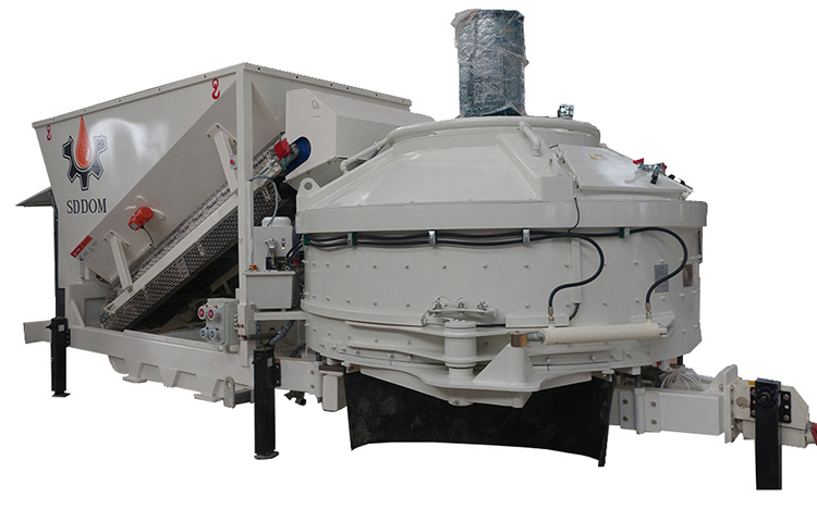 Small Construction Equipment Small Concrete Production Plant Mobile Concrete Batch Plant with Cost Price