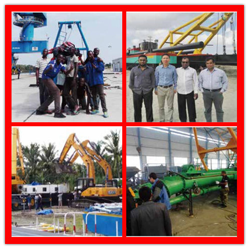 China Big Size Gold Mining Dredger/Diamond Mining Dredger/Sand Mining Dredger