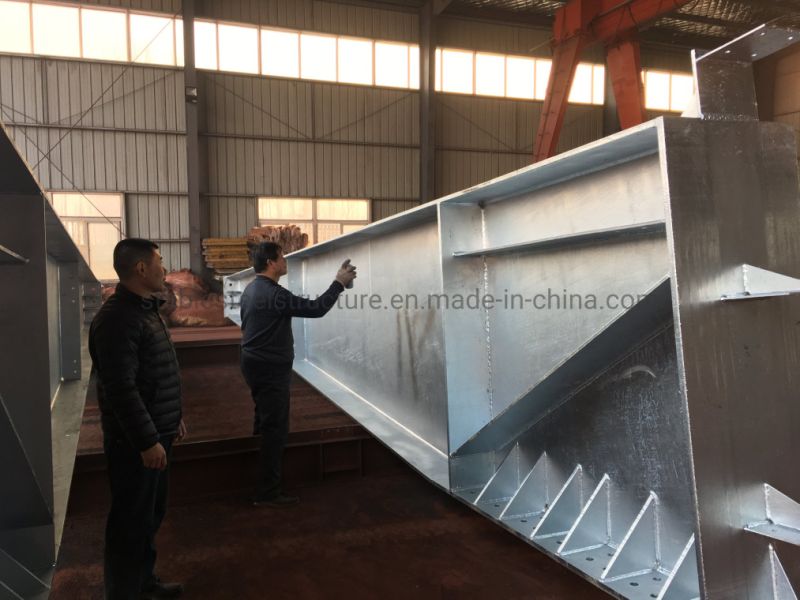 ISO Stardard Prefabricated Warehouse Building Metal Light Steel Structure for Warehouse and Workshop