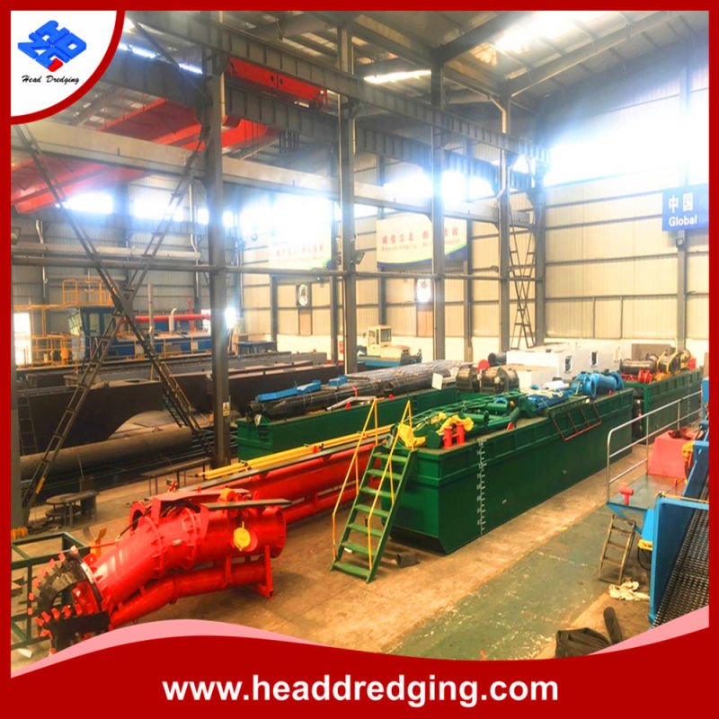 River Sand Suction Dredger Dredge Draga with Top Qualtiy Engine and Dredge Pump for Sale