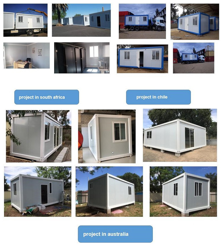 Tiny Mobile Garden Small Casa Contenedor Prefab Houses for Sale