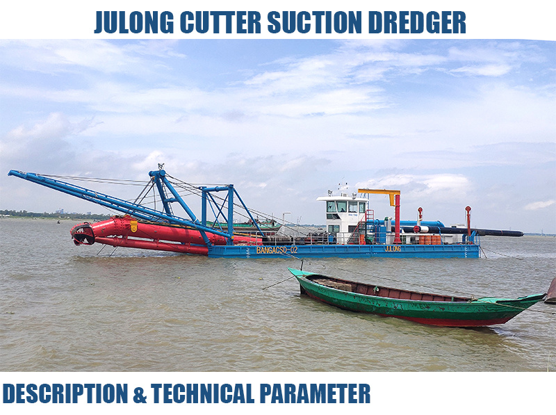 Sand Cutter Suction Dredger Used in River/Lake/Channel/Port Dredging