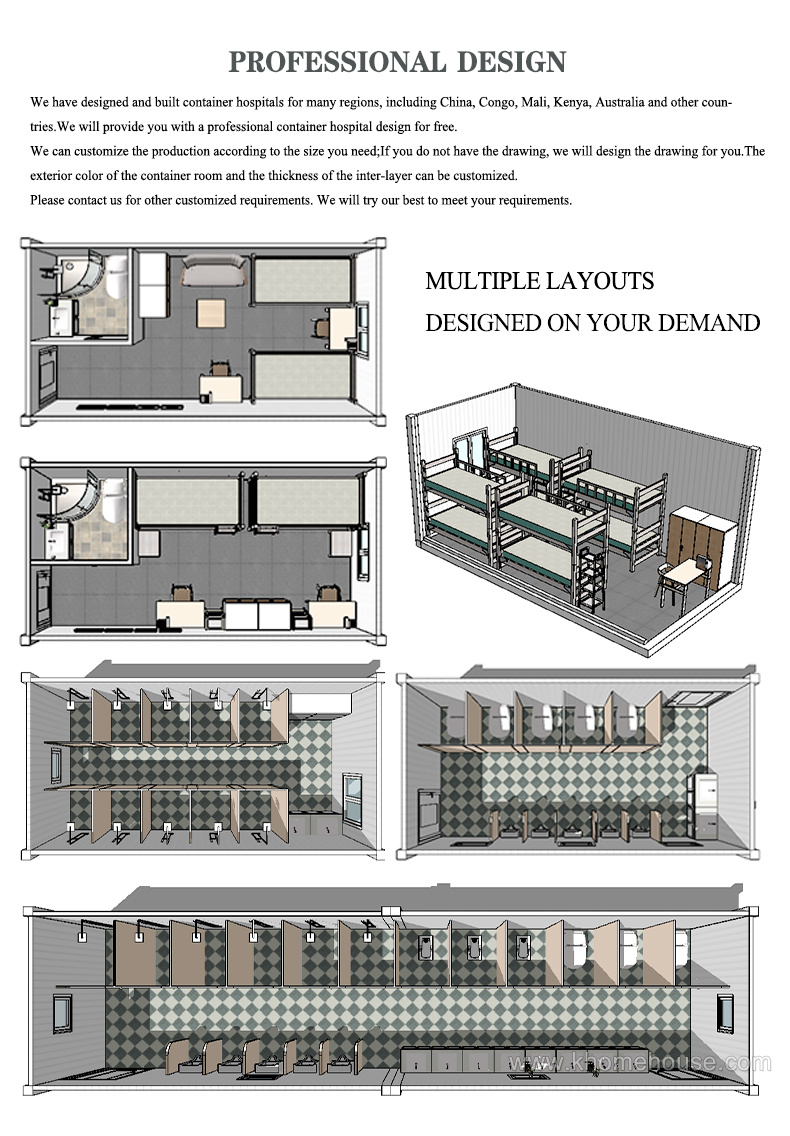 Hot Sale Prefabricated Home Movable Container Camp