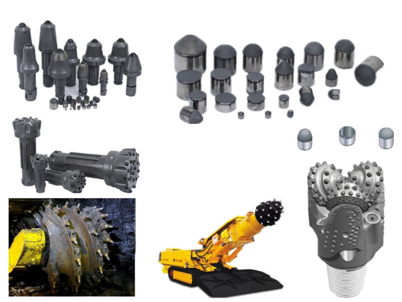 Dome PDC Inserts Hemi Spherical PDC Inserts Conical PDC Inserts