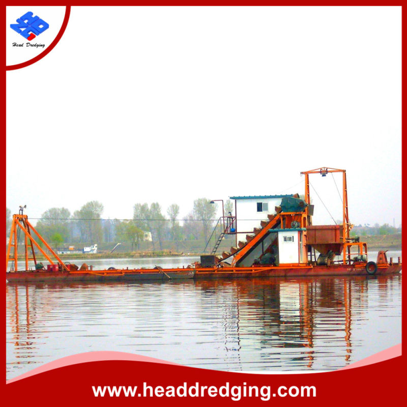 Bucket Chain Dredger/Mud Dredger/Sand Mining Dredger/Salt Mining Dredger