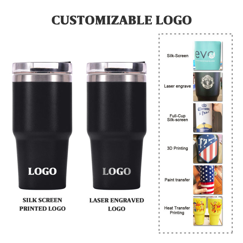 20&30oz Newest Design Product Double Walled 304 Stainless Steel Mug with Lid