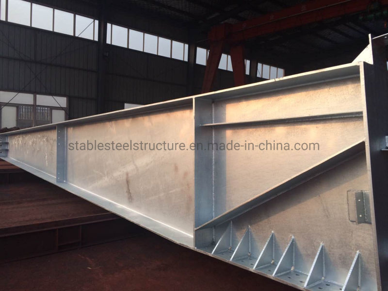 ISO Stardard Prefabricated Warehouse Building Metal Light Steel Structure for Warehouse and Workshop