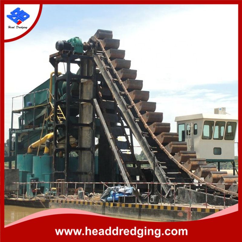 Bucket Chain Dredger/Mud Dredger/Sand Mining Dredger/Salt Mining Dredger