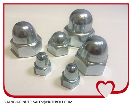 Stainless Steel 304 316 Hex Cap Dome Nuts DIN1587 M8-M52