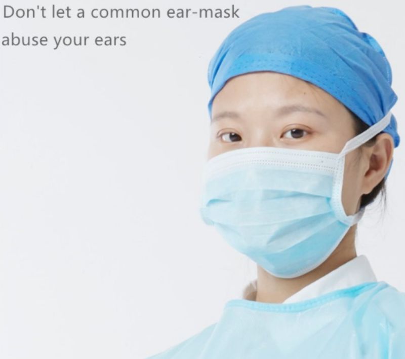 Bandage Type of Surgical Mask/Disposable Masks 3-Ply Face Mask/Bandage Mask