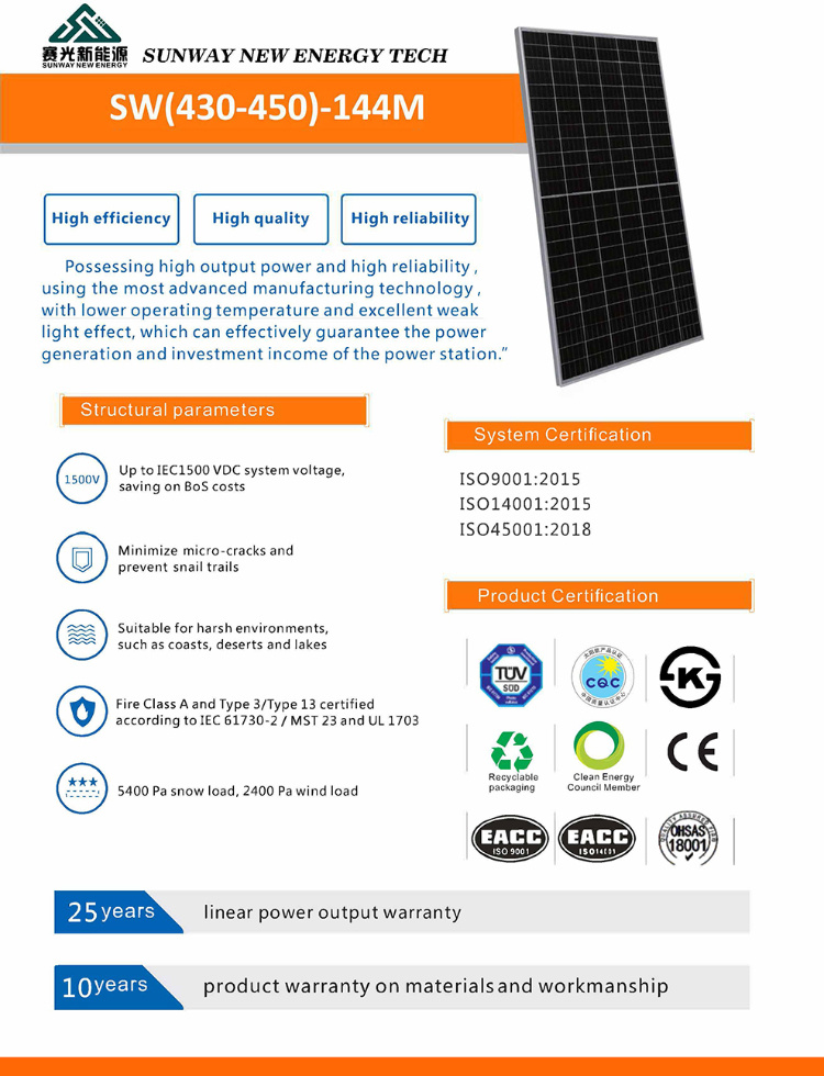 Solar Thermal Large Panel for Large Hot Water Project