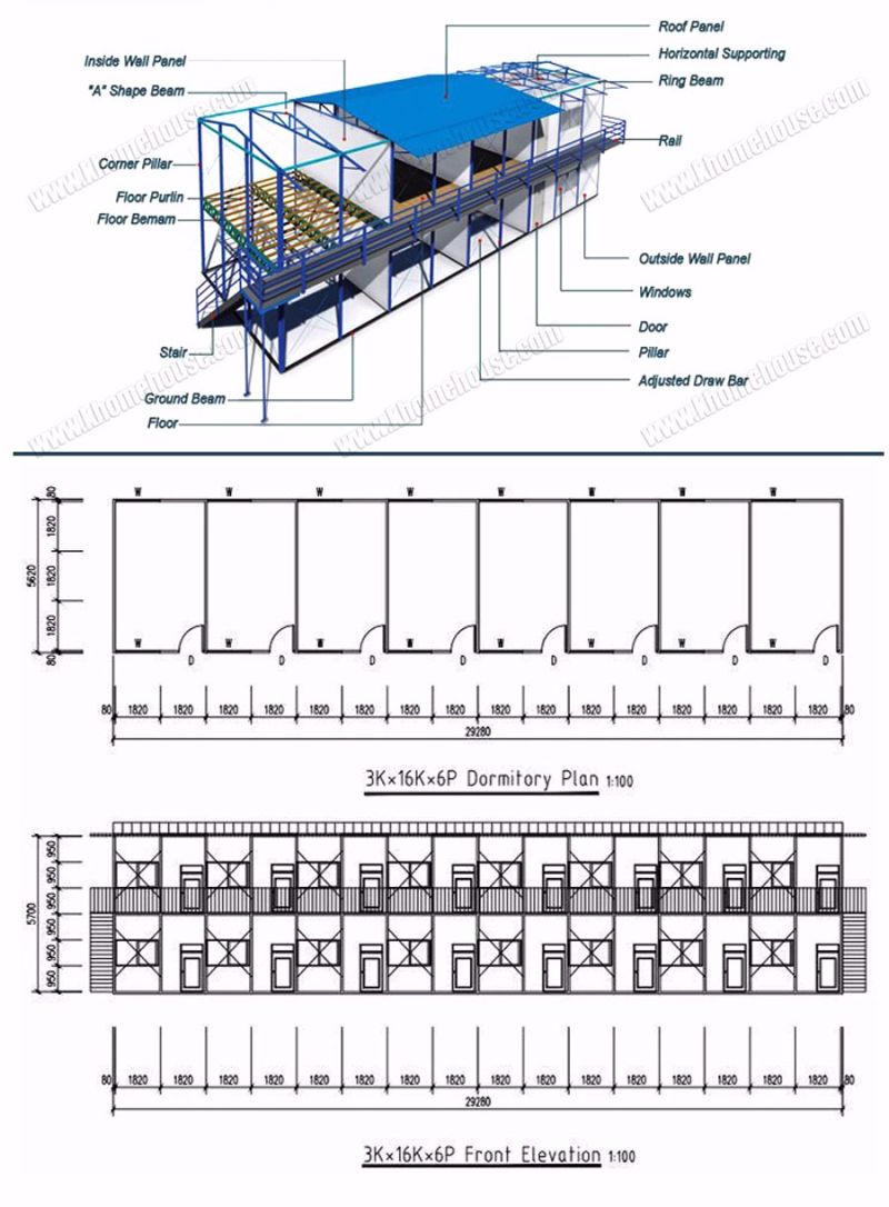 Prefabricated Modular Mining Camp and Oil & Gas Camp Buildings