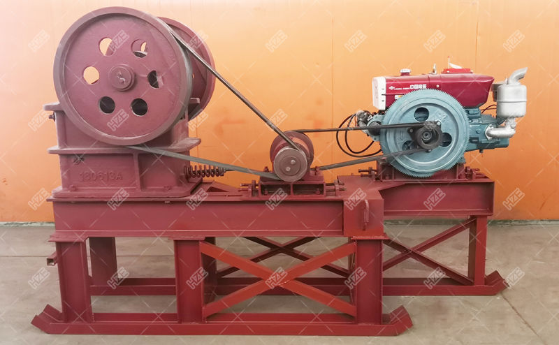 Small SizeRock Crushing Machinery  Jaw Crusher of Gold Mineral Processing Plant