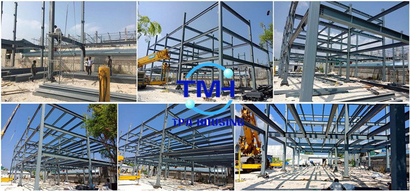 Easy Installation and Low Price Pefabricated Building Steel Structure Warehouse for Building Warehouses