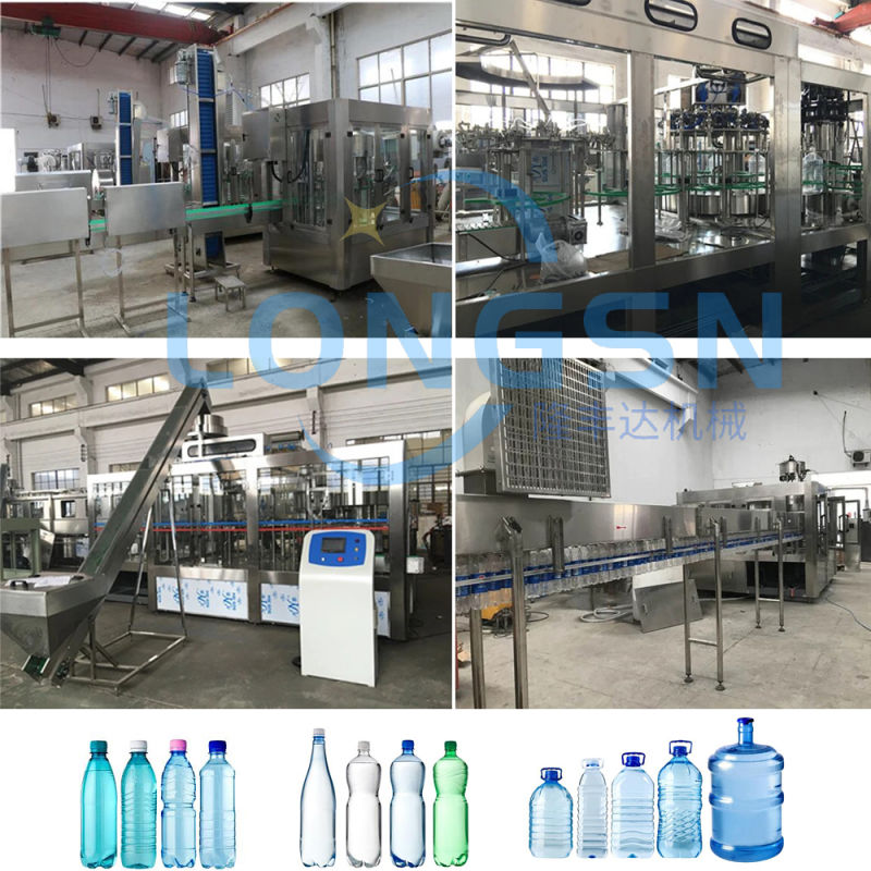 Complete Automatic a to Z Bottled Mineral Water Production Line/Water Bottling Filling Machine