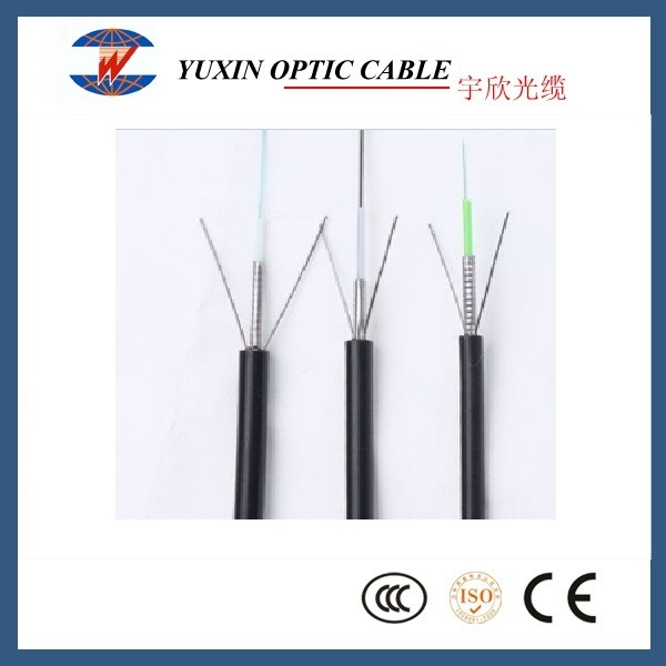 Small Diameter 4f G652D Micro Blowing Fiber Optic Cable with FRP