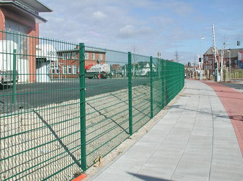 PVC Coated 454/565/868 Twin Wire Panel Fences for Security
