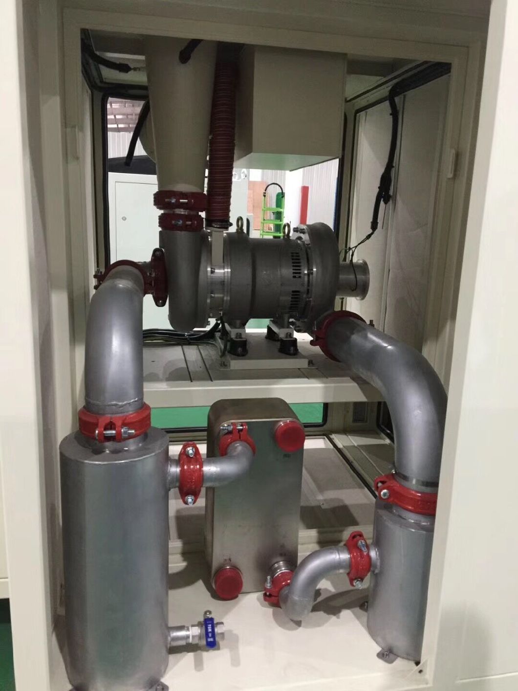 Sewage Treatment 30HP Low Noise Air Bearing Turbo Centrifugal Blower