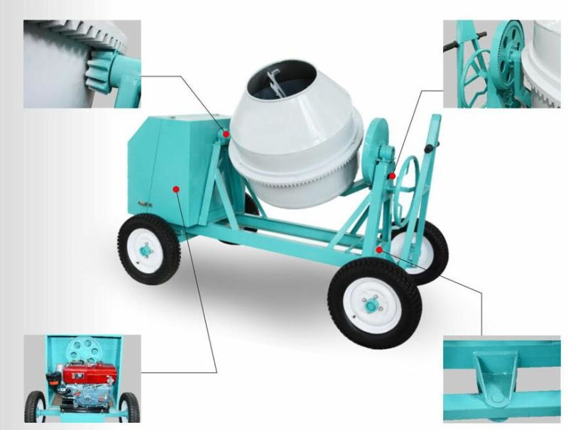 Concrete Mixer Machine, Portable Concrete Mixers, Mini Concrete Mixer