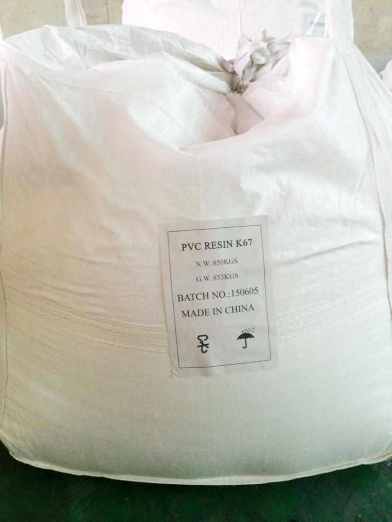 Polyvinyl Chloride PVC Resin K67 S65 for Pipe and Windows