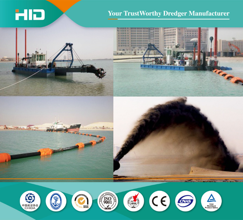 HID Dredger Sand Dredger Cutter Suction Dredger Dredge Vessel/ Boat/ Mining Equipment