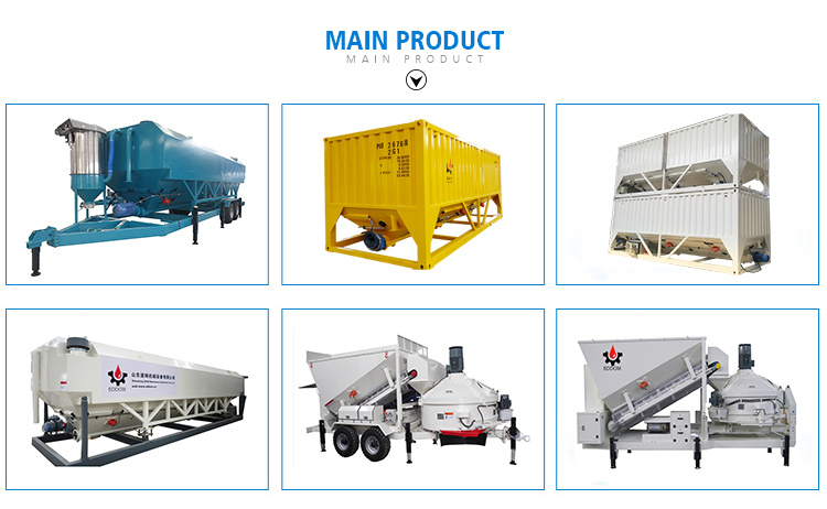 Small Construction Equipment Small Concrete Production Plant Mobile Concrete Batch Plant