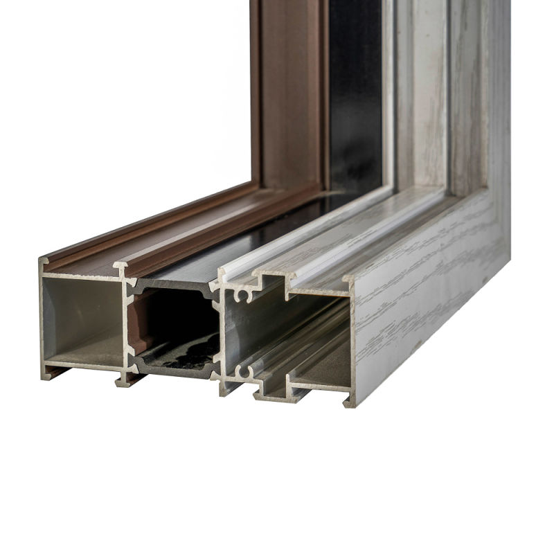 Smooth and Smooth Aluminum Sliding Door