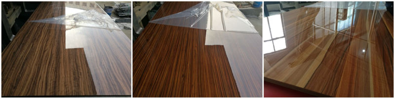 Matt Glossy Smooth Embossed Surface Finished Melamine Laminated Plywood Double Side