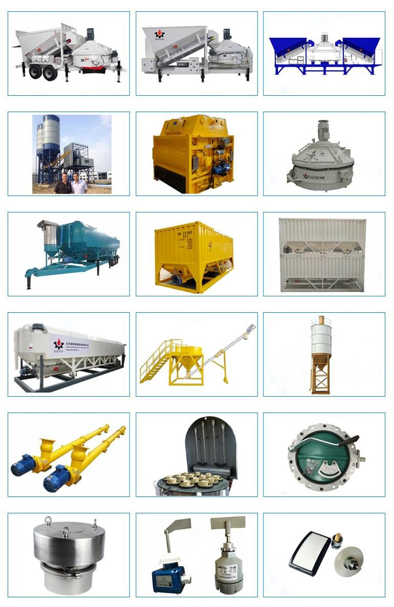 Small Construction Equipment Small Concrete Production Plant Mobile Concrete Batch Plant with Cost Price