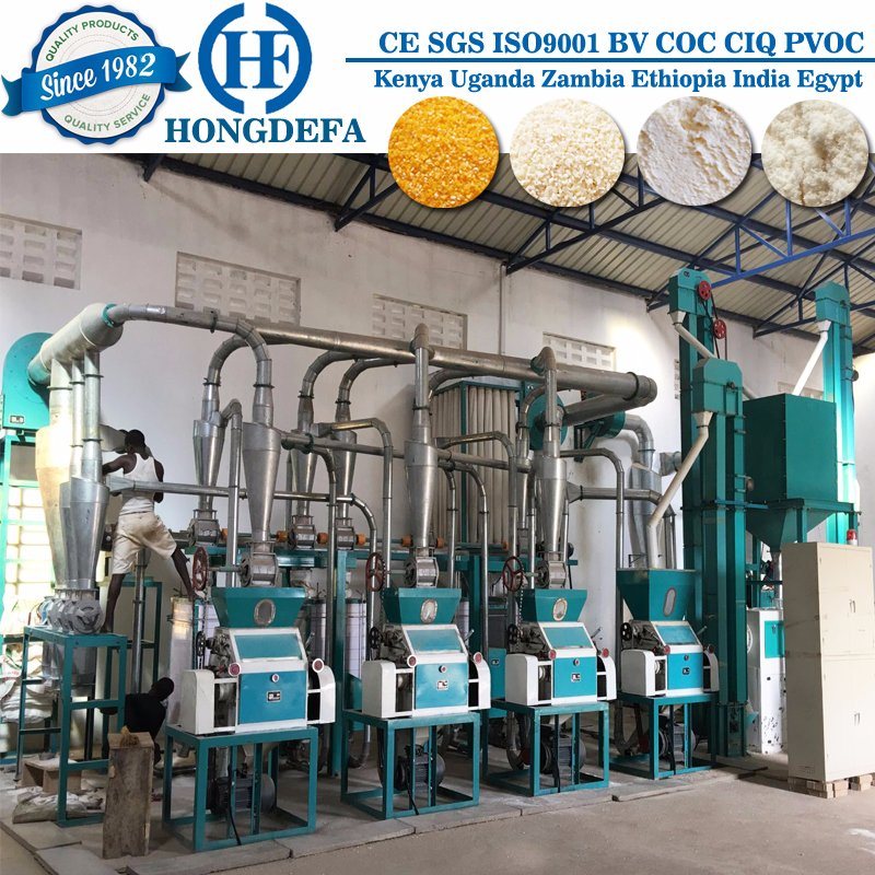 Maize Corn Mill Corn Maize Meal Grinding Machine