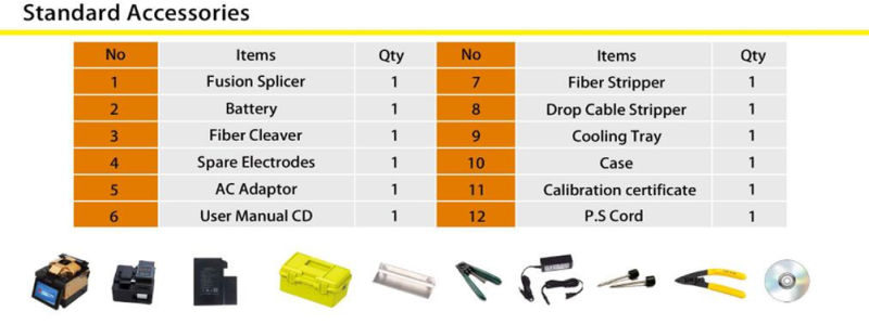 Fiber Optic Tools Splicing Machine S5 Machine Splicing