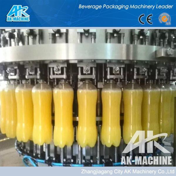 Automatic Carbonated Beverage Filling Bottling Machine for Pet Bottles