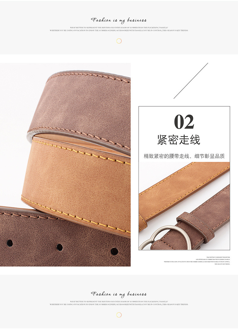 Fashion Heart Buckle PU Leather Designer Belt High Quality Women Belts