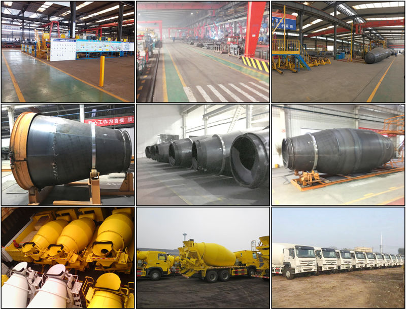 Factory Pricec Widely Used 6X4 Concrete Mixer Truck Concrete Mixer Semi Truck Trailers for Sale