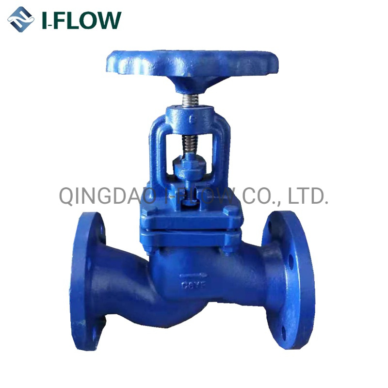 Flow Regulating Stop Valve with Hemi Sphere Disc Metal Seat in Cast Iron Ductile Iron Material