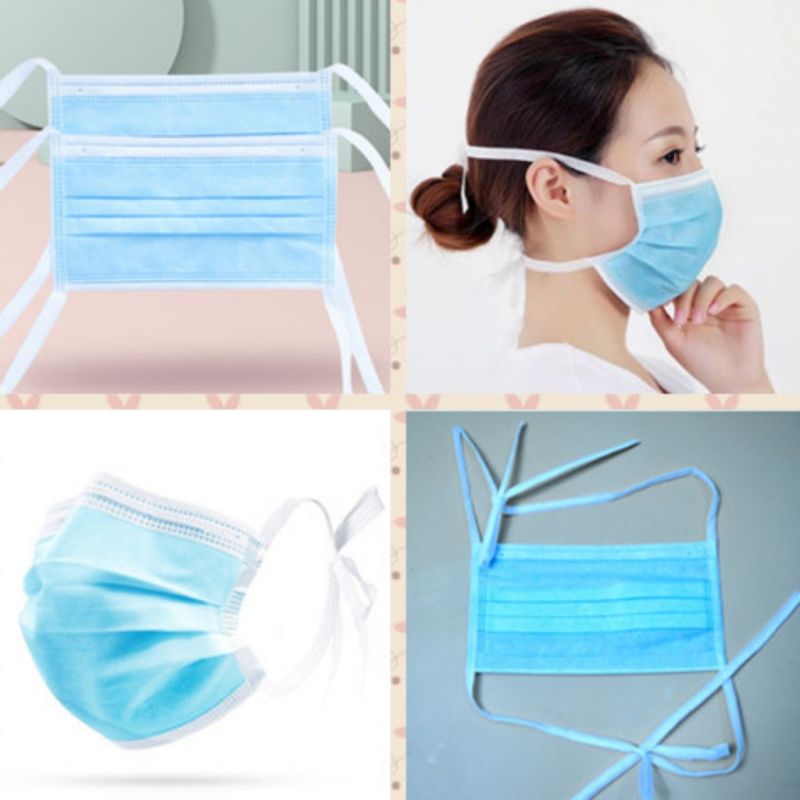 Bandage Type of Surgical Mask/Disposable Masks 3-Ply Face Mask/Bandage Mask