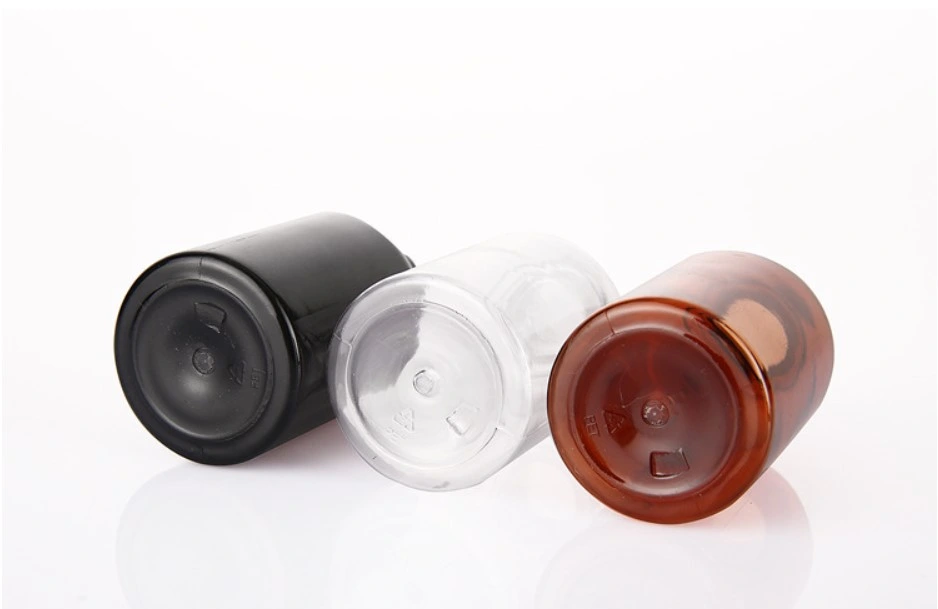 25ml 35ml 50ml Pet Essential Oil Bottle with PP Dropper Bottle Amber Plastic Essential Oil Bottle