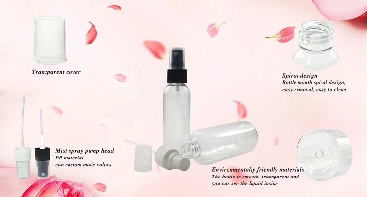 50ml White Spray Bottle Bottle Spray PE Trigger Plastic Spray Bottle Plastic Bottle Bottle Spray Trigger