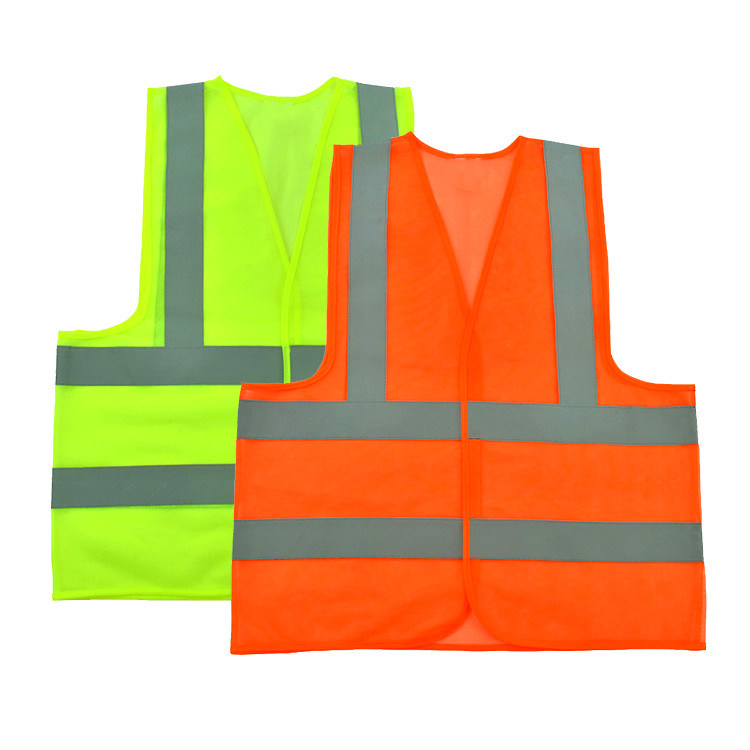 Reflective Vest Belt Orange Workwear Safety Vest Security Vest