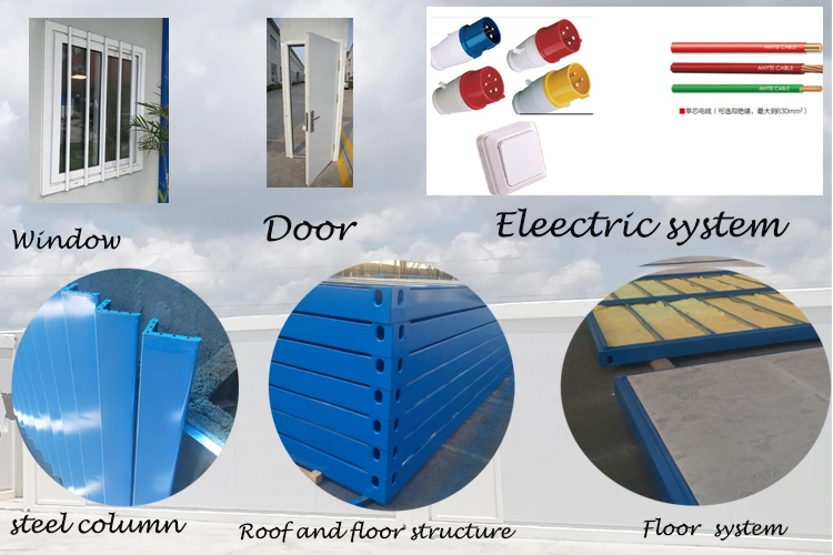Portable Flat Pack Cabin Home Accommodation Containers House China